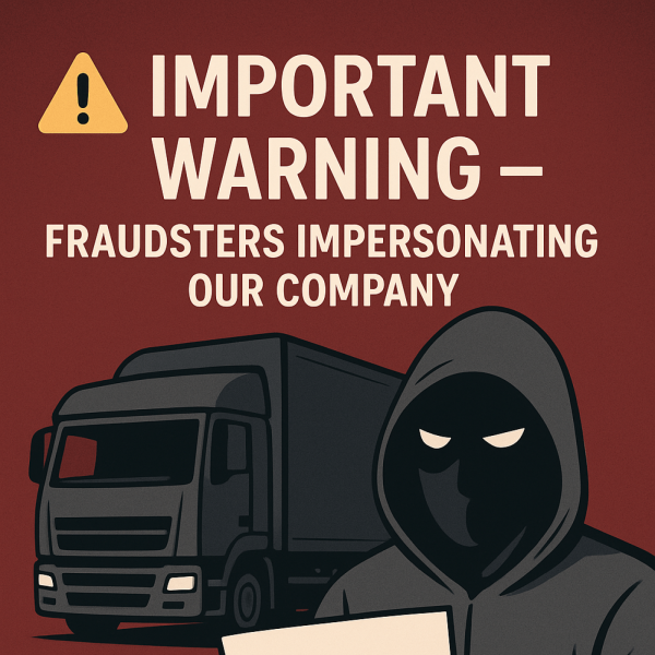 ⚠️ IMPORTANT WARNING – SCAMMERS ARE IMPRESSING AS OUR COMPANY ⚠️ IMPORTANT WARNING – SCAMMERS ARE IMPRESSING AS OUR COMPANY